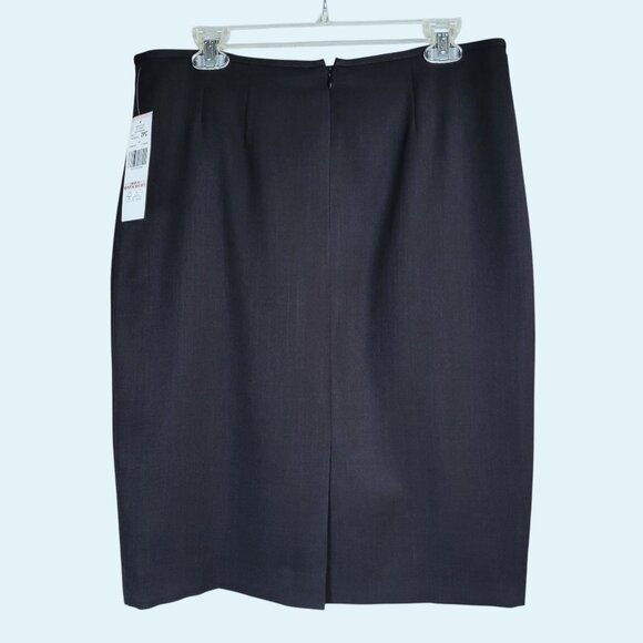 Le Suit Jacket Skirt Suit Womens 10 Pink Black 2PC Business Casual Career Office - Picture 12 of 16